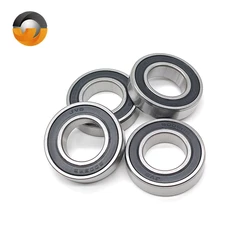 6005RS Bearing ABEC-7 (2PCS) 25x47x12 mm Deep Groove 6005-2RS Ball Bearings 6005RS 180105 RS 6005 2RS