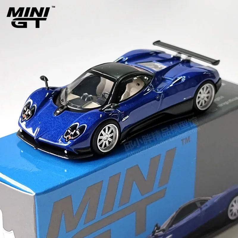 TSM MODELS MINIGT 1:64 Pagani Zonda F #408 Diecast Model Race Car Kids Toys Gift