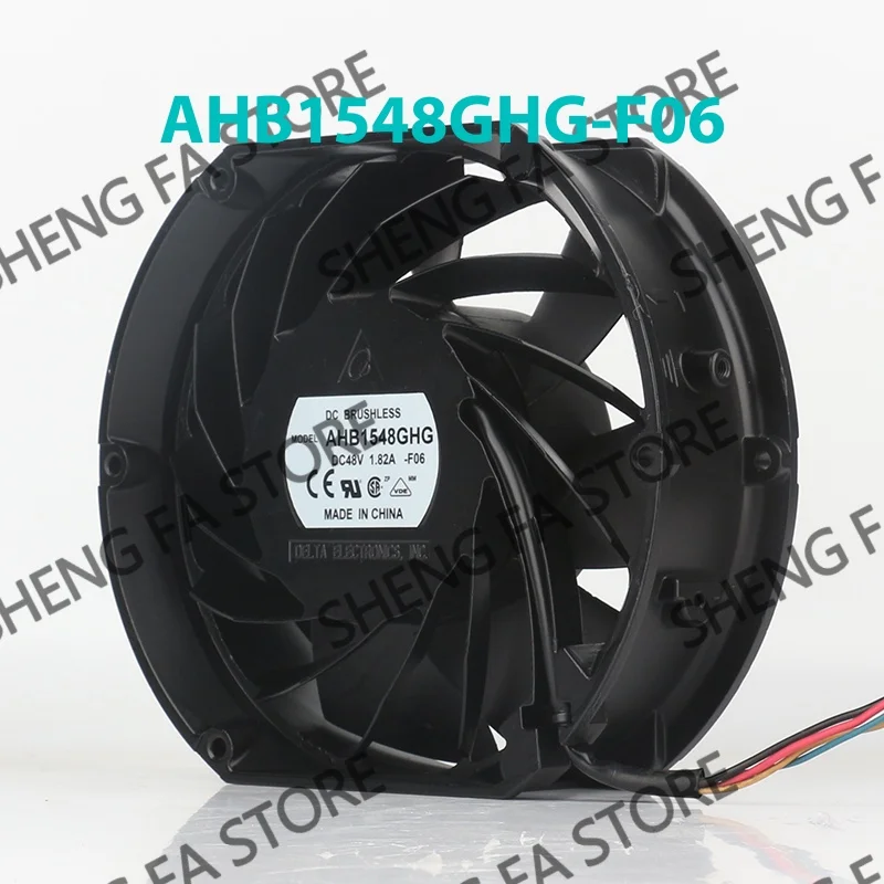 AC EC 17251 172X150X51MM 17CM Delta 5V 12V 24V DC48V 1.82A inverter Low noise ball bearing three-wire AHB1548GHG-F06 cooling fan
