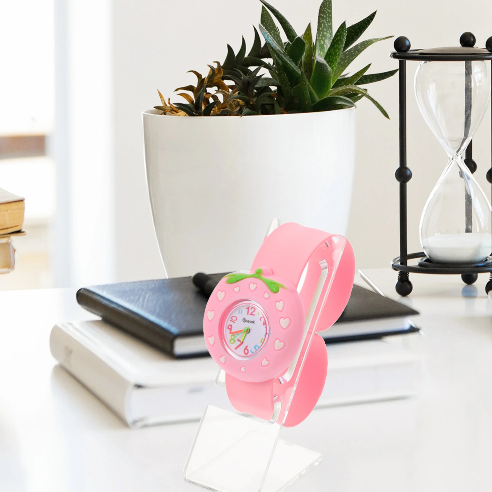 

10pcs Watch Display Stand Holder Rack Bracelet Showcase Resale Storage PC Material Scratch Proof Office