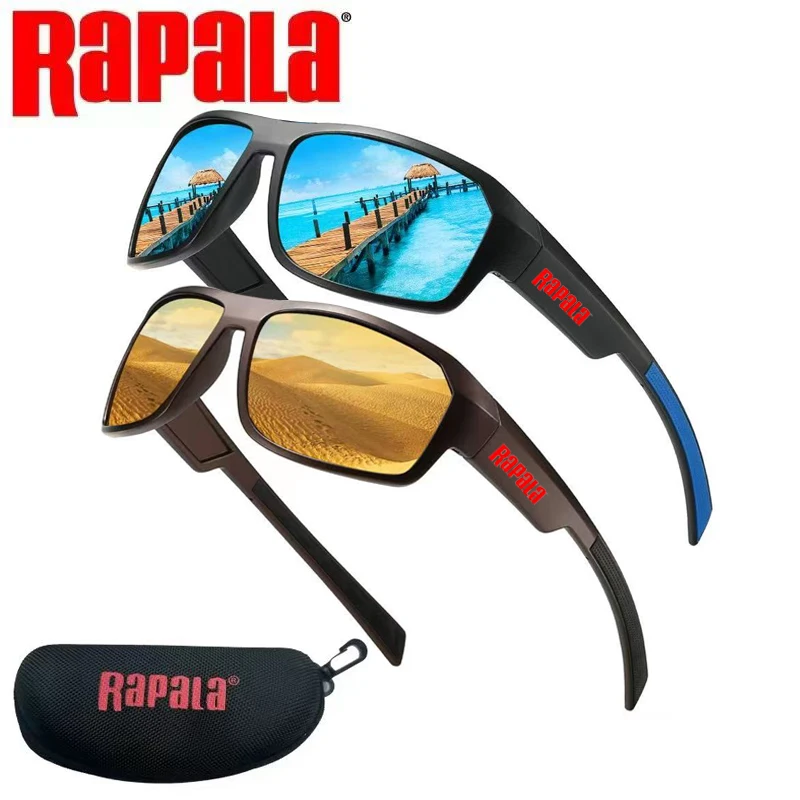 Gafas de sol polarizadas de alta definición Rapala para hombres y mujeres, gafas de sol para deportes al aire libre, gafas de sol para pescar, protección UV400, gafas para conducir