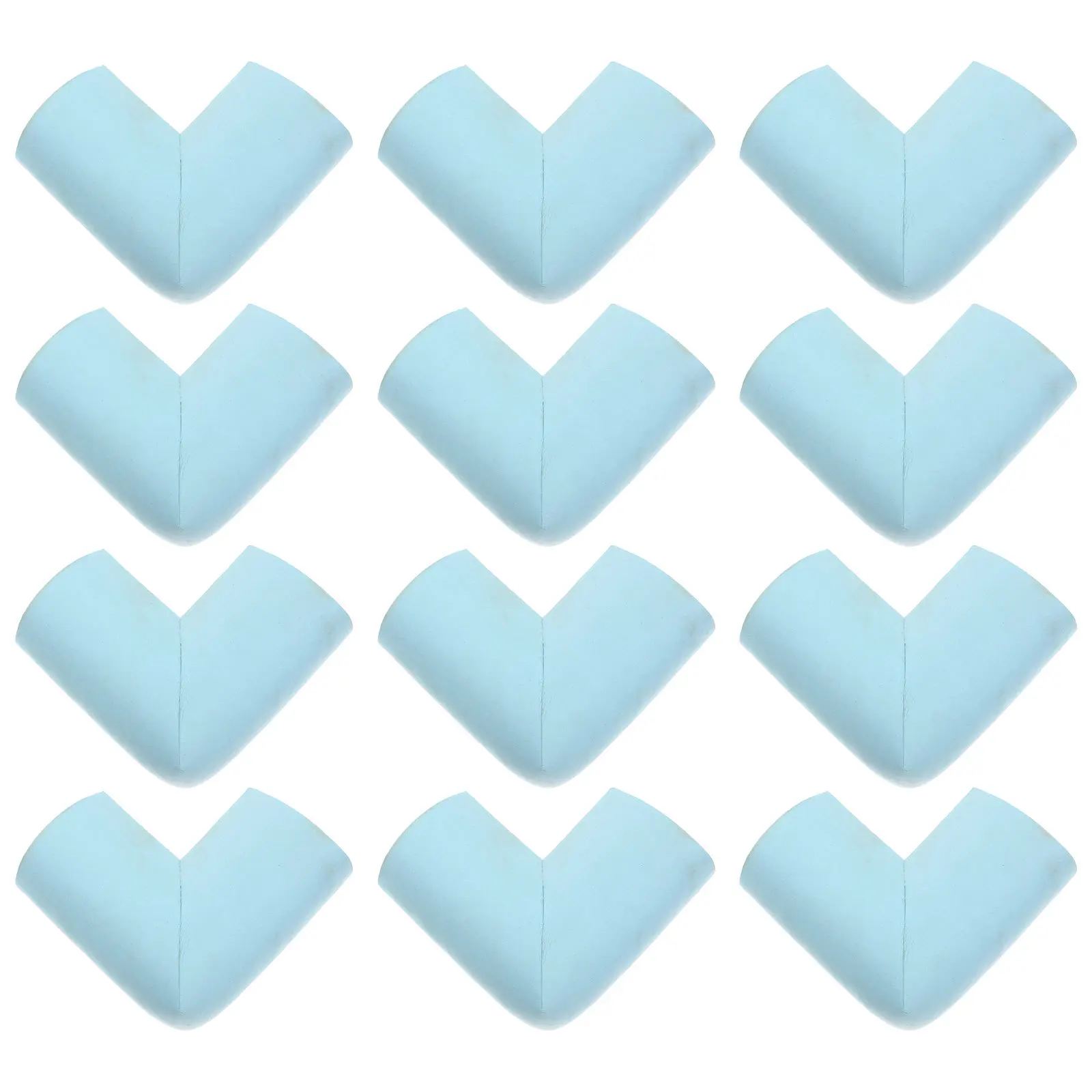 12 قطعة حامي الزاوية رغوة U-شكل الأثاث حشوات للزوايا لتحريك الجدول إطار السرير حماية يغطي مصدات الأثاث