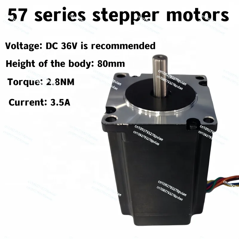 Nema 23 57BYG Stepper Motor Torque 2.5NM, Operating Speed 0-500 Rpm Stepper Motor