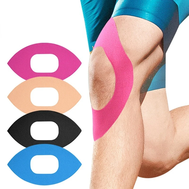 Knee Muscle Patch Elastic Kinesiology Sports Tape Waterproof Athletic Muscle Support Tape for Joint Stability Muscle Support