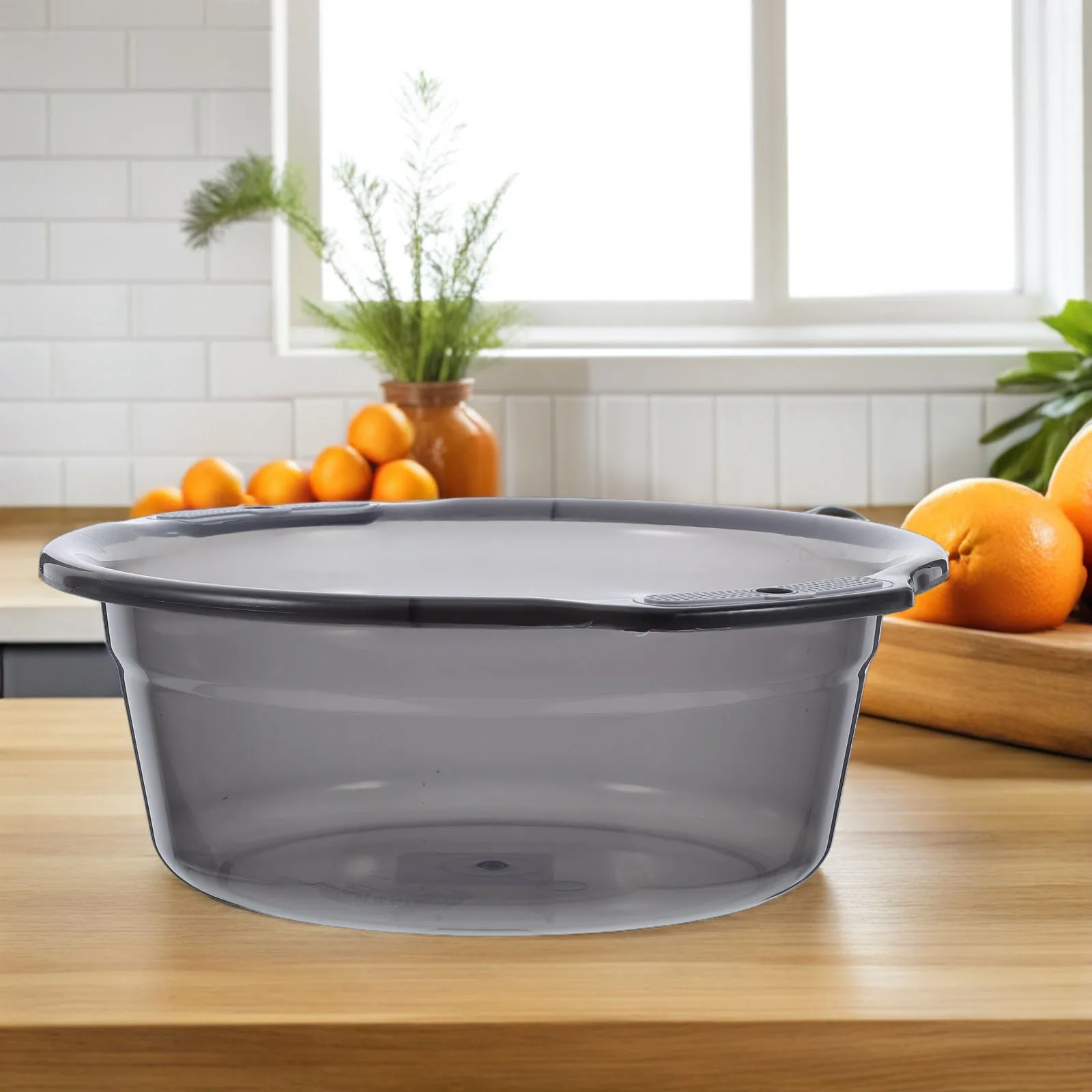 

Multifunctional Wash Basin For Face Laundry Shampoo Vegetable Cleaning Durable Plastic Compact Portable Large Capacity Home
