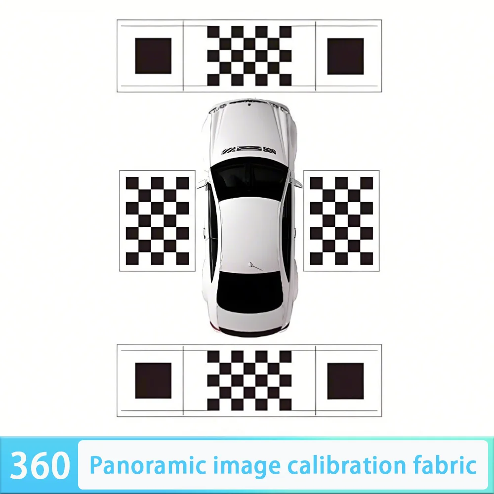 Automatic Completion Calibration Cloth for Car 360° Panoramic Image System Debugging Cloth 2D 3D Correction Calibration Cloth