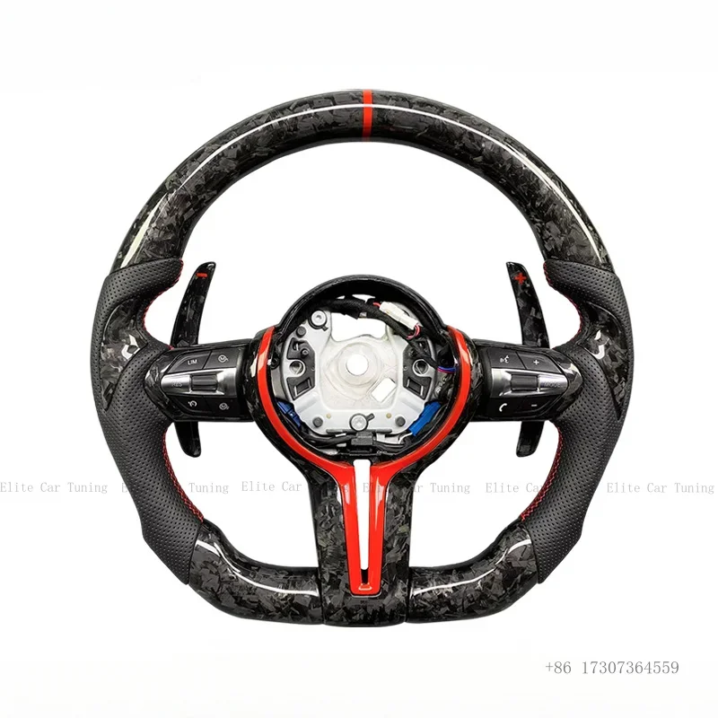 

Кованый руль из карбона для BMW F20 F30 F32 F33 F34 F35 F36 F10 | X3 X4 X5 X6 X7 F25 | M3 M5 | E87 E90 E70 E71
