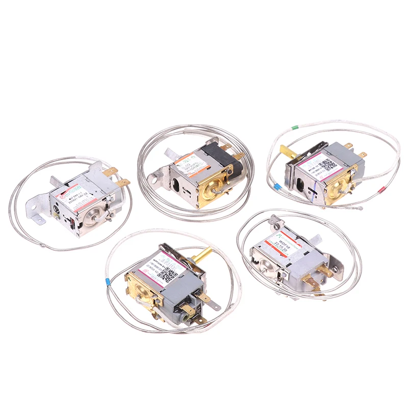 WPF22-L 2/3Pin Refrigerator Thermostat Household Metal Temperature Controller Accessories image 5
