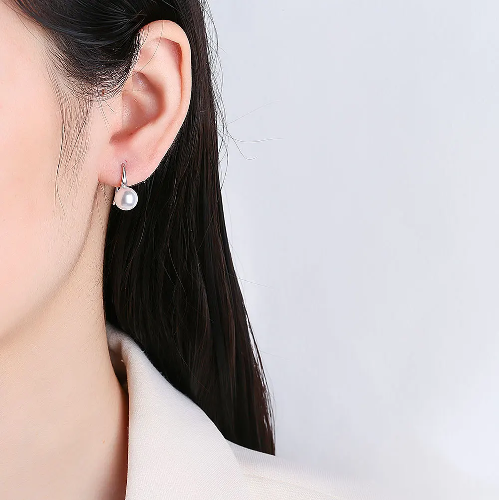 Fashion Freshwater Pearl Earrings For Women Gold Plated Stainless Steel Pearl Earring 2023 Trend Wedding Aesthetic Jewelry Gift image 5