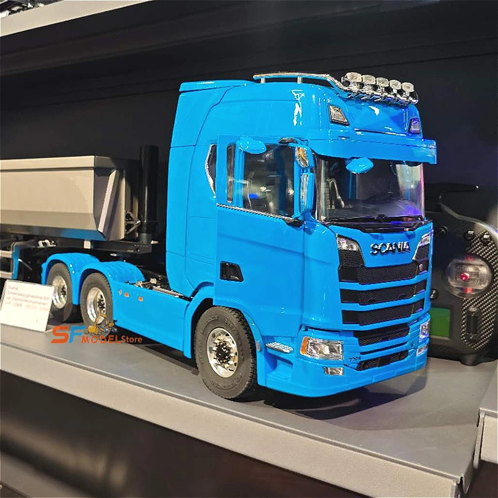 

770S Trailer 1/14 6x6 Tamiya RC Tractor Truck Model Metal Chassis with Light and Sound System Rc Cars for Adults Toy