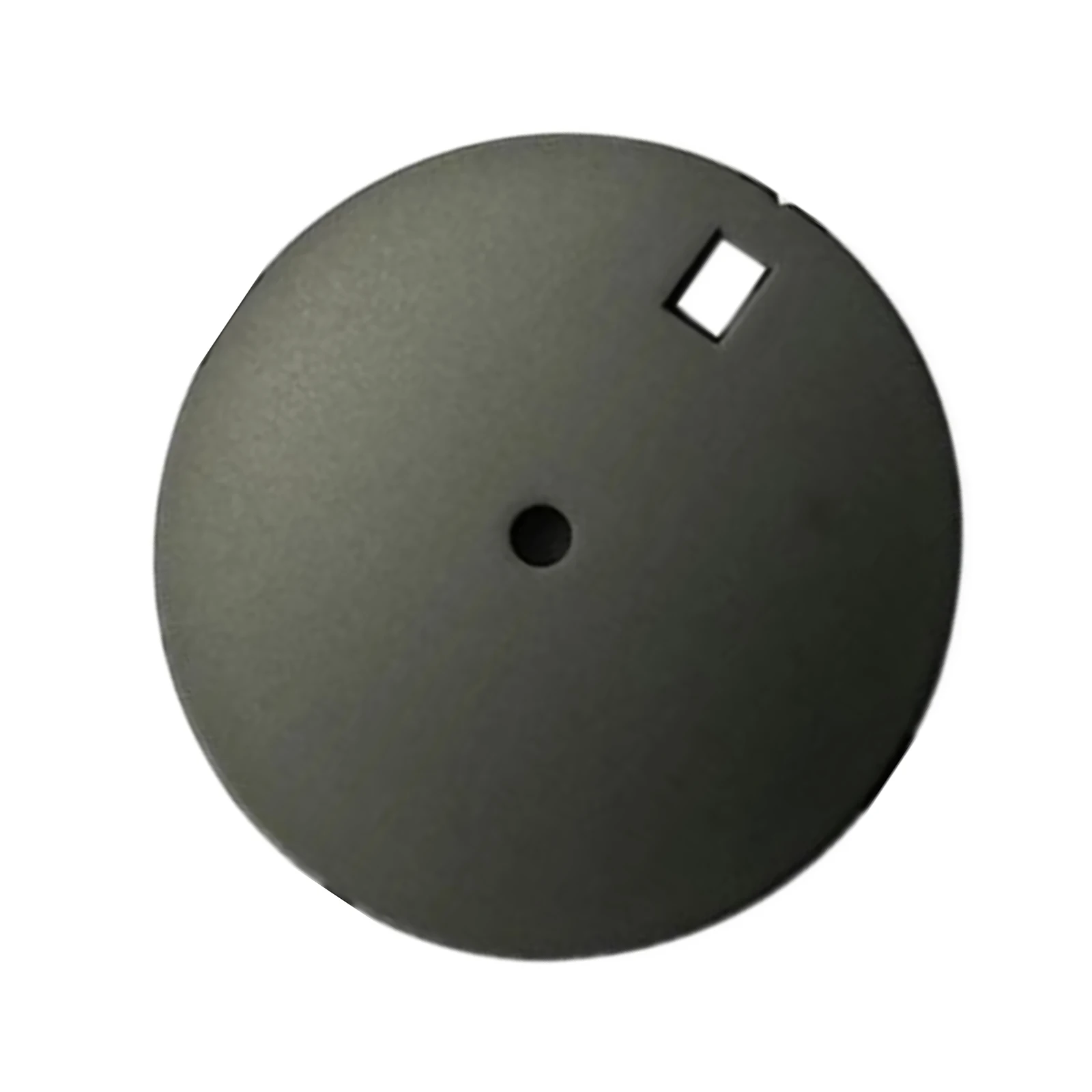 تقويم واحد عند 3.8 ساعة تاج بمينا وجه أسود بدون مقياس لملحقات ساعة الحركة المحسنة NH35 4R35 6R15