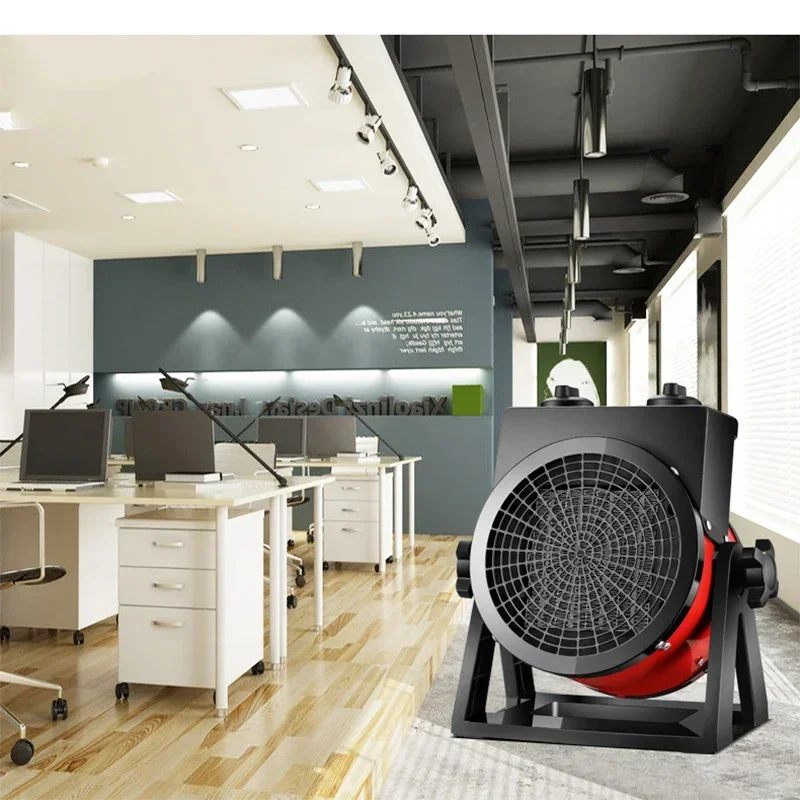 2000W Electric Air Heater Energy-Saving Small Office Industrial Heater Quick Heating Household Sun-shaped Compact Design