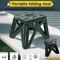 Folding Stool Mini Outdoor Camping Chair Space-Saving Portable Bearing Durable Small Chair Fishing Beach Stool Camping Stool
