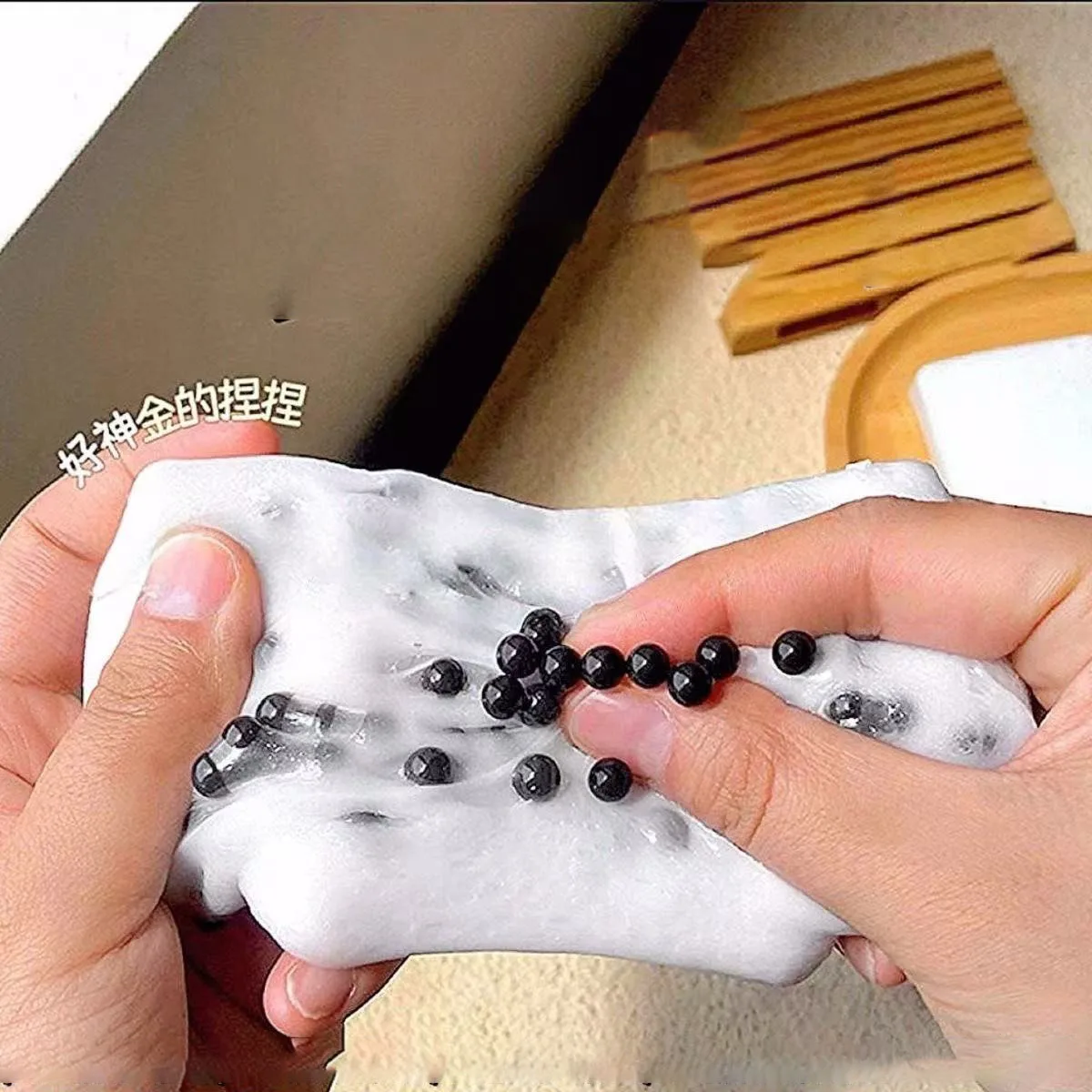 Novo taba squshy macio pegajoso engraçado squeeze brinquedo espinha bloco para crianças adultos ocd brinquedo sensorial ansiedade alívio relaxamento presente