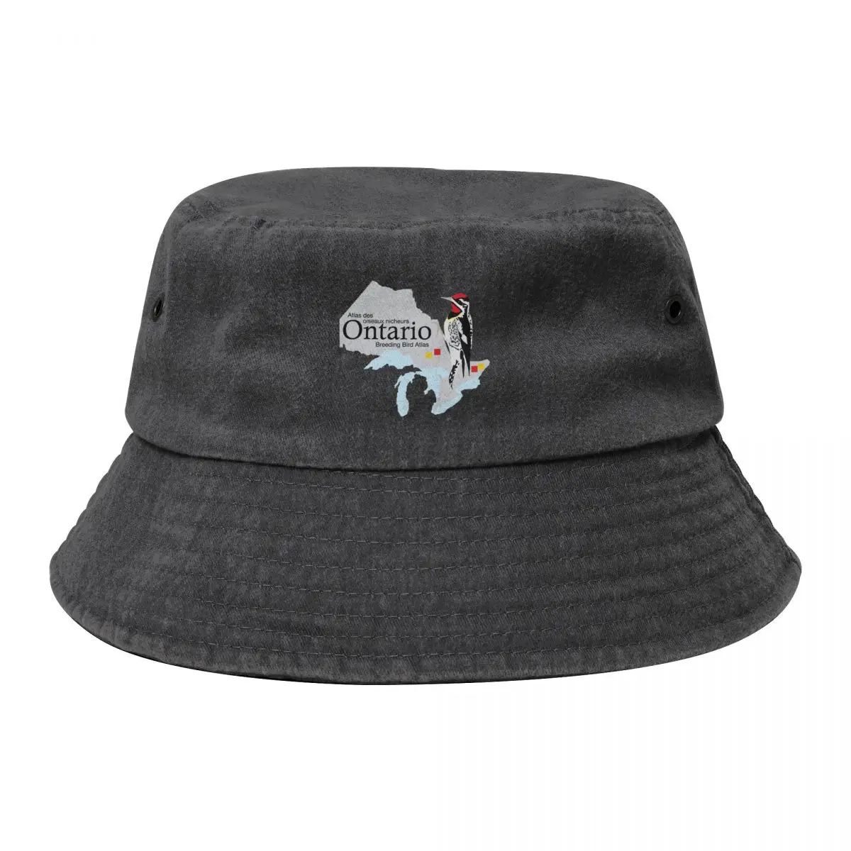 

Ontario Breeding Bird Atlas Standard Logo Bucket Hat Snapback Cap Luxury Brand Fishing cap Men Luxury Brand Women's