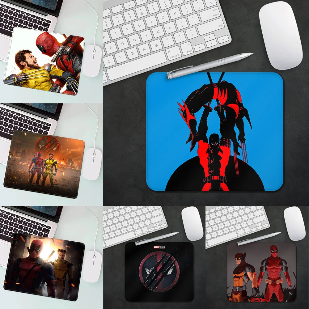 Deadpool & Wolverines Gaming Mouse Pad XS Small Mousepad For PC Gamer Desktop Decoration Office Mouse Mat Deskmat Rug