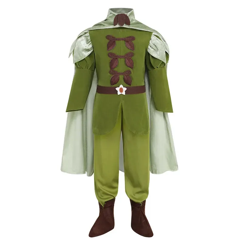 

Frog Prince Boy Costume Carnival Cosplay Party Flower Clothing Halloween Frog Tiana Naveen Prince Costumes