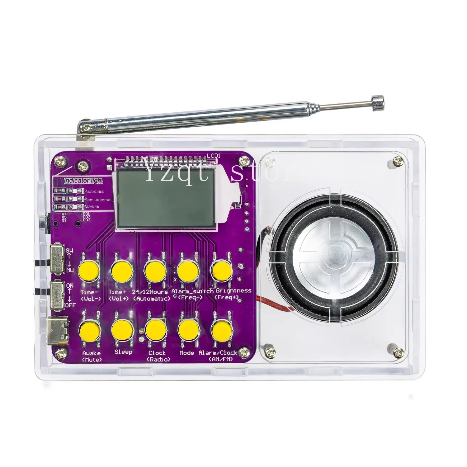 Full Band Radio DIY Production Kit FM/AM/WM SMD Component Welding Training Circuit WK-56-96
