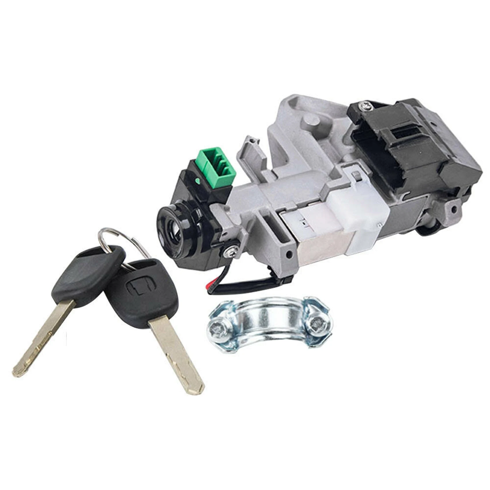 AU33-Ignition Switch Cylinder Lock Auto Trans + 2 KEYS For 03-11 Honda Accord CRV Fit Civic Odyssey 35100-SDA-A71