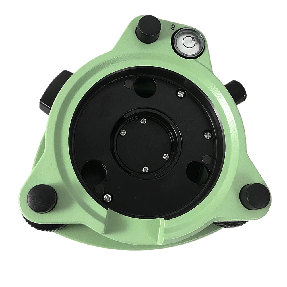 Brandnew Replace GDF322 Green Tribrach For Total Station With Optical Plummet