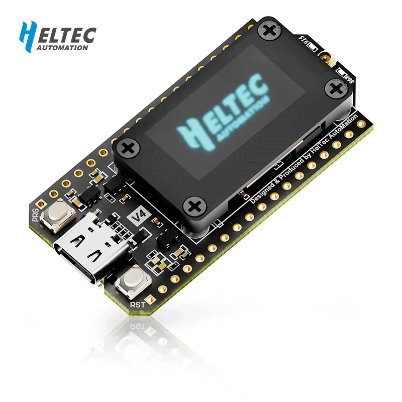 

Heltec WiFi LoRa 32 V4 Meshtastic Dev-Board ESP32-S3 SX1262 Chip 16MB Flash 2MB PSRAM for Industrial IoT Applications