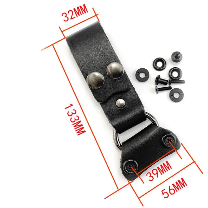 في الهواء الطلق مستقيم سكين شفرة حزام مشبك K غمد حزام خصر هوك سكين أجزاء K-غمد سكين غمد الملحقات حزام مشبك 2025 #6