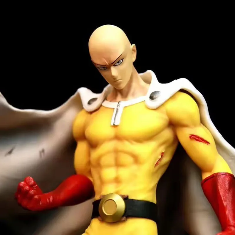 

Authentic One Punch Qiyu Series Peripheral LK Battle Damage Edition Qiyu Luminous Handheld Model Desktop Ornament