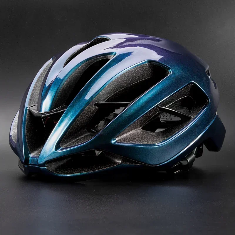Capacete de Ciclismo Profissional MTB para Homens e Mulheres, Capacete de Montanha para Bicicleta, Capacete de Velocidade para Esportes ao Ar Livre, Capacete de Estrada Ultraleve e Respirável