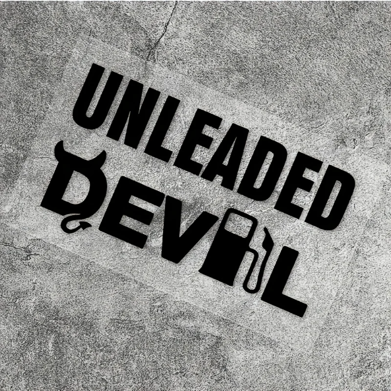 قطعة واحدة من ملصقات الفينيل الشيطانية غير المصنوعة من الرصاص - فيبي المتمرد لتزيين الخوذة/نوافذ السيارة/مغناطيس الثلاجة