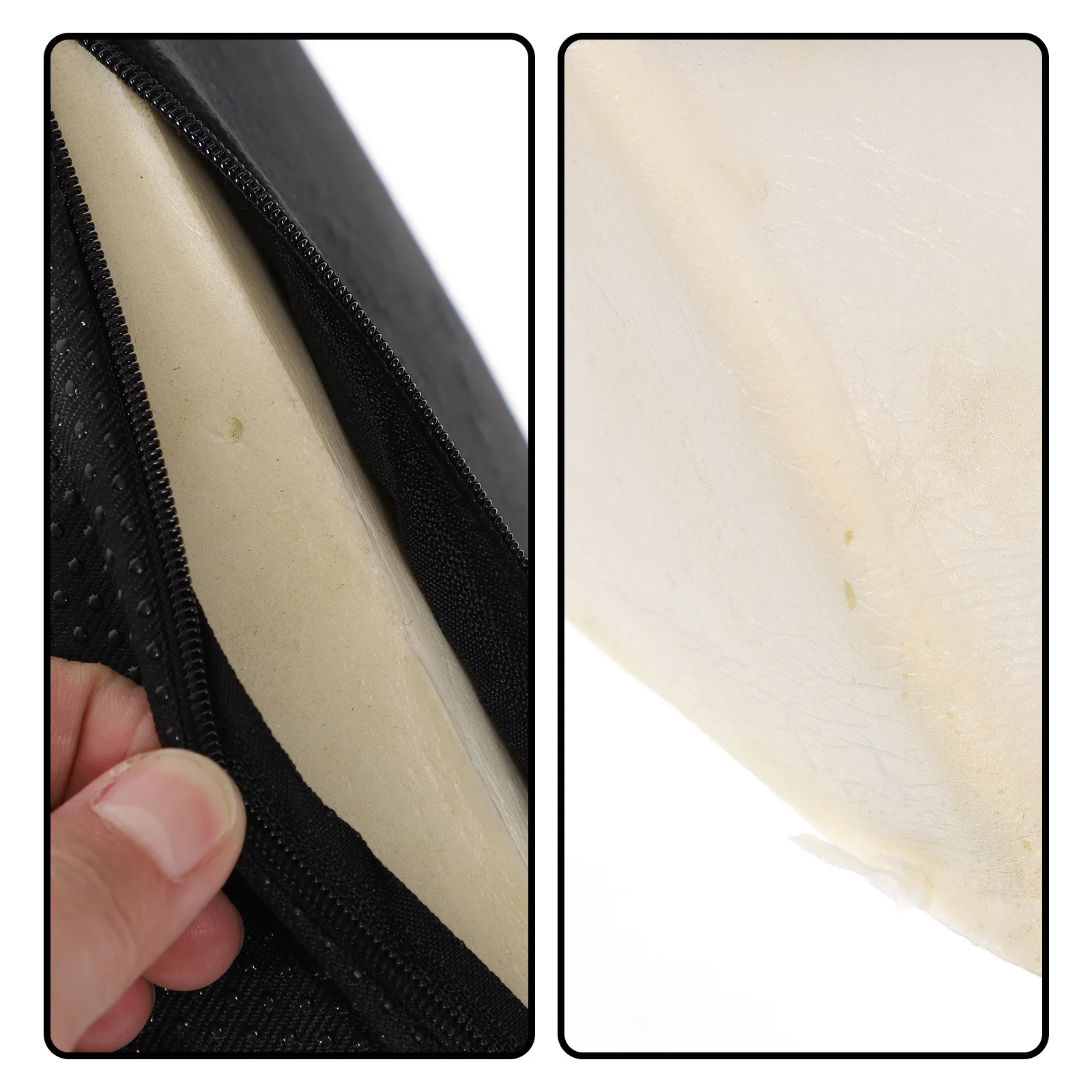 وسادة دعم قطني من إسفنج الذاكرة قابلة للفصل، وسادة ظهر مريحة للسفر والسيارة والمكتب للاستخدام المنزلي