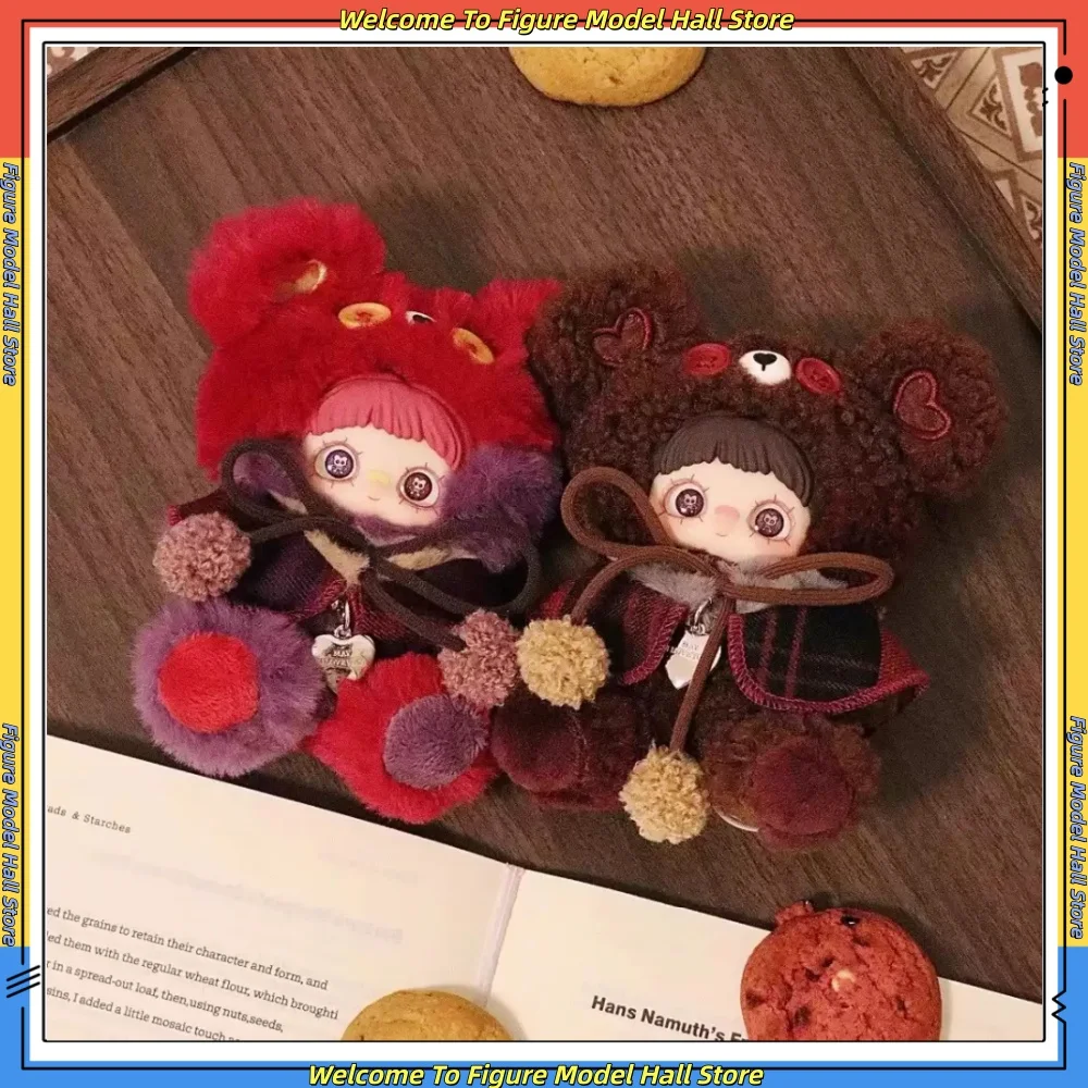 Genuine Maymei Blind Box Tiny Bear Cookie Series Blind Box Kawaii Doll Mystery Box Anime Figure Desktop Ornament Toy Gifts