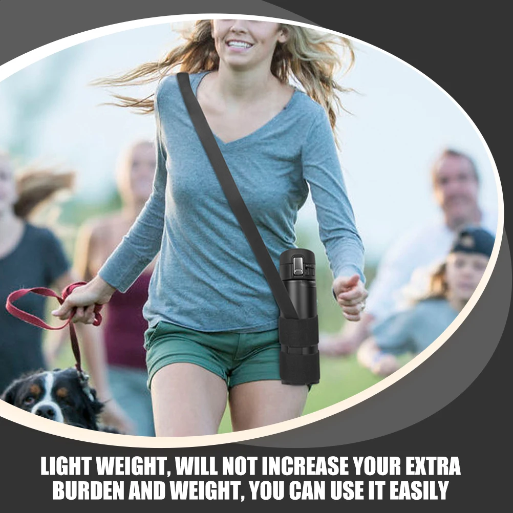 

Water Bottle Carrier with Strap Ergonomic Design Fits All Sizes for Commuting School Gym Beach Hiking Portable Bottle Holder