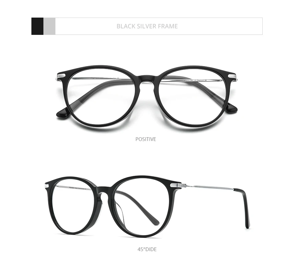 FONEX Acetat Titan Brille Rahmen Männer Marke Design Vintage Retro Quadratische Brillen Frauen Spektakel Japanische Brillen 85668 – Detail 14