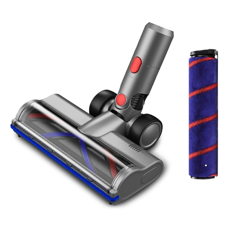 Tête d'aspirateur électrique de remplacement avec lumière LED, Dyson V7 V8 V10 V11 V15
