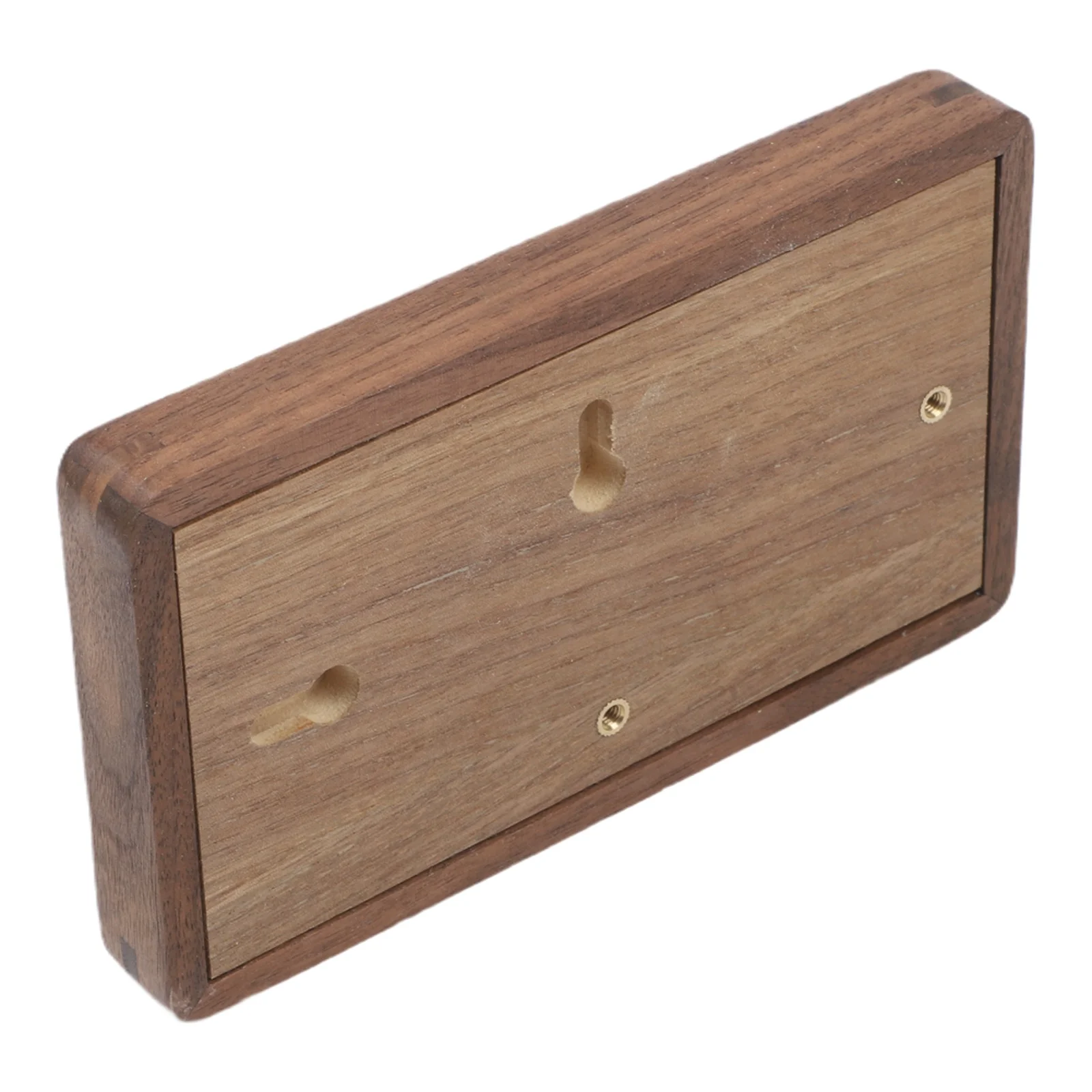 Photo Frame Crafted From Solid Wood With Beige Mat Insert And 4x11 Cm Viewing Area Compatible With Standard Photo Sizes