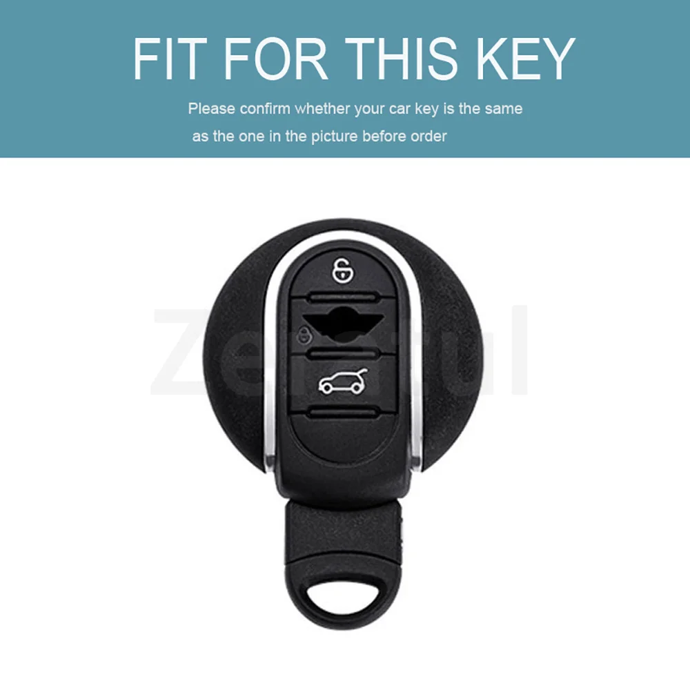 Car Remote Key Cover Case Holder Keyless Protection Shell Fob Accessories For Mini Cooper F56 F55 F60 F54 F57 Countryman Clubman