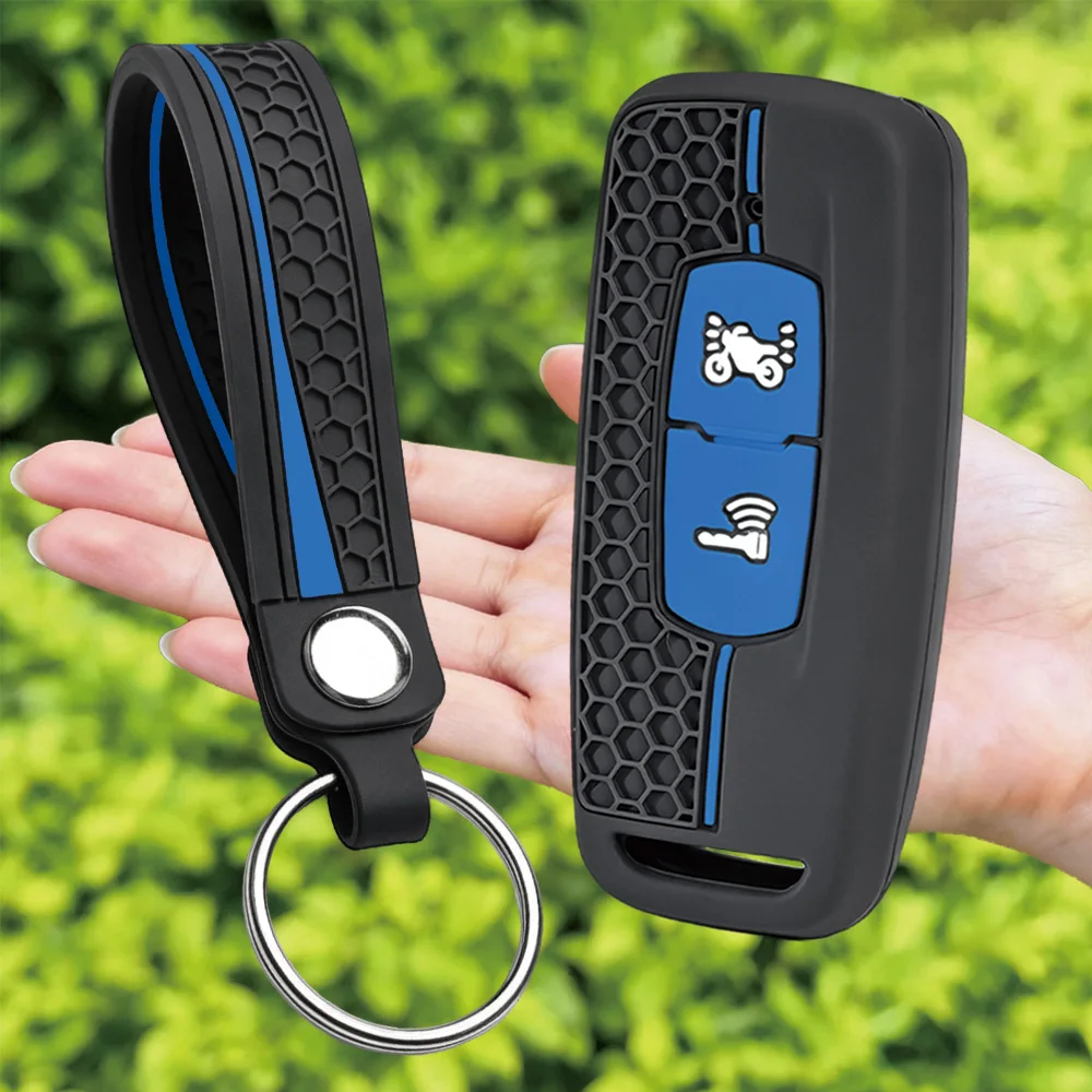 For Honda PCX125 PCX150 PCX160 ADV150 Vario Click125 Click150 SH125 SH150 X-ADV Silicone Remote Key Case