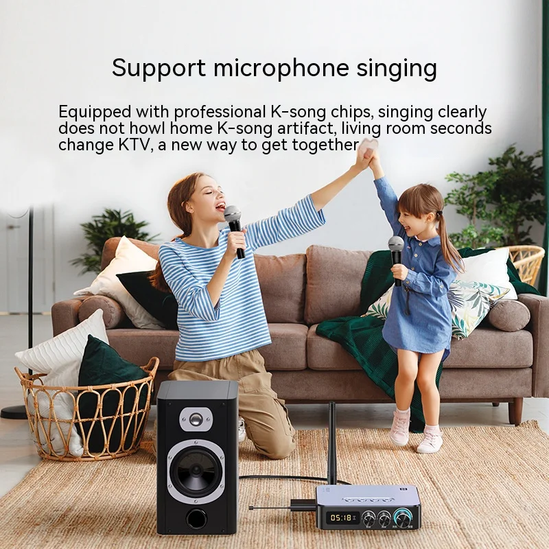 Egolden M9 Pro 3 IN 1 Bluetooth 5.1 Receiver and Transmitter FM Radio NFC Audio Adapter Built-in DSP Decoding