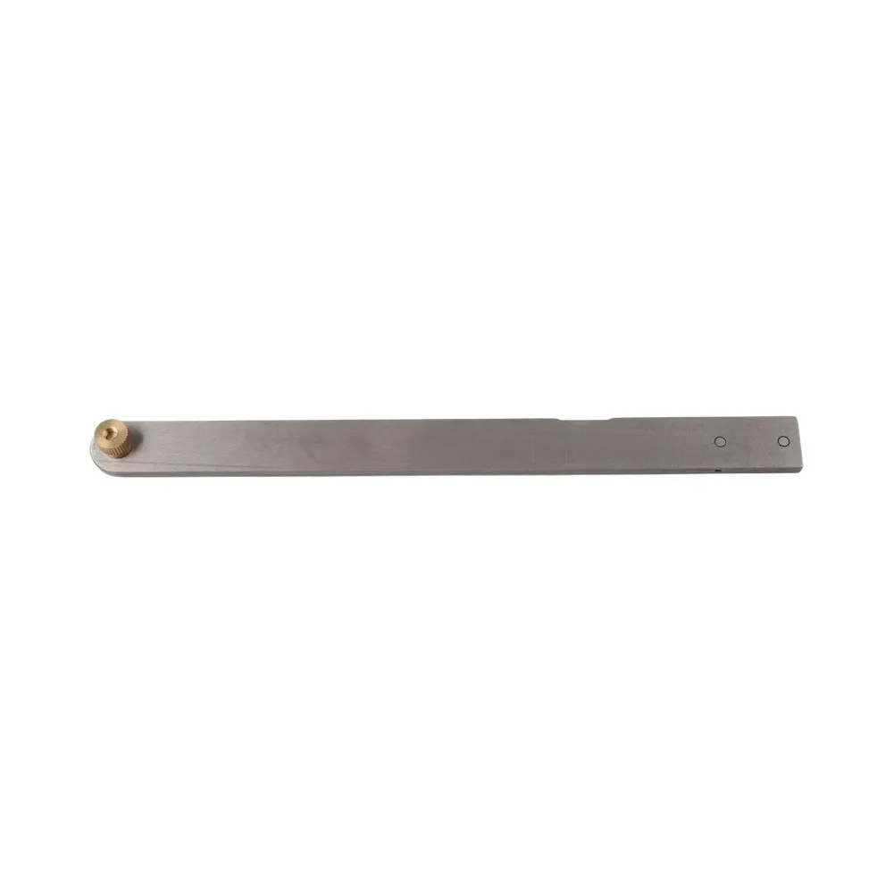 Stainless steel sliding bevel ruler with adjustable screw for woodworking marking and angle measurement applications
