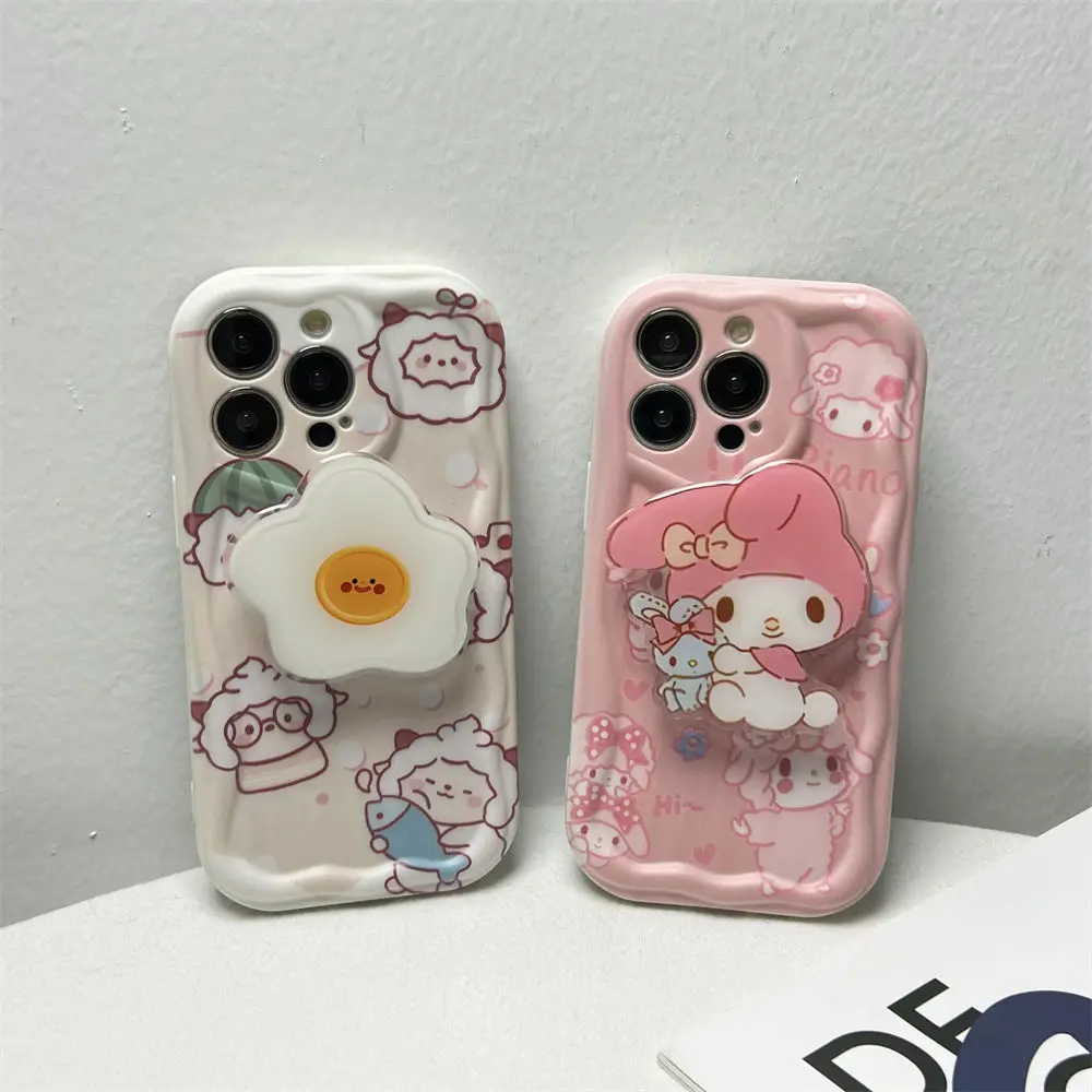 Pink Lamb Phone Case For Xiaomi Mi 14 13T 12T 11 Lite 5G NE 11i 12 13 10T 10i POCO X3 Pro NFC X4 GT X6 X5 F3 F4 Cover image 3