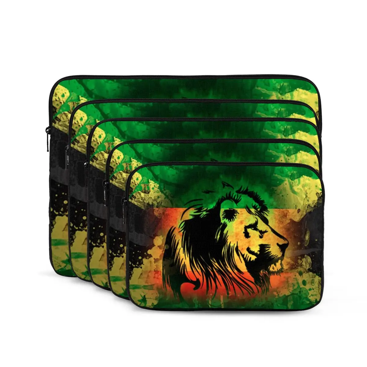 Rasta Lion Stripe Notebook Laptop Bag Case Pouch For Macbook Air Pro Tablet Shockproof Case Bag