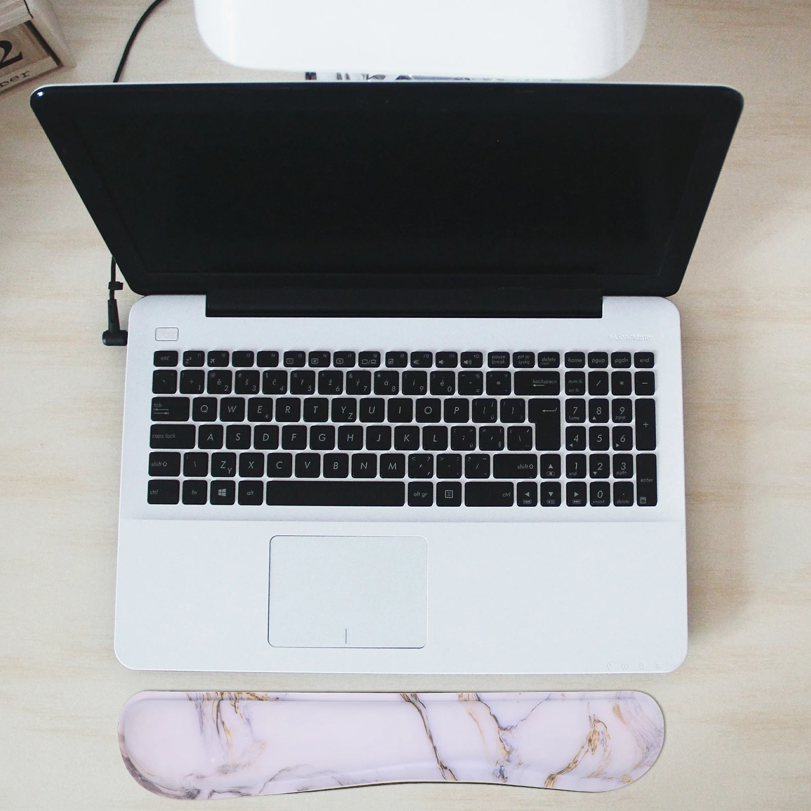 

Wristband Memory Foam Mouse Pad Office Keyboard Rest Support Cloth Ergonomic Large