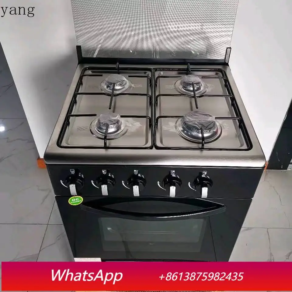 YJQ gas stove four 4 gas 50 broadband gas oven stove vertical one-piece integration