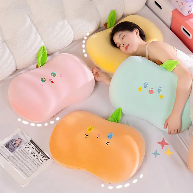 

Memory Cotton Pillow With Ultra Soft Protection For Cervical Spine Nap Pillow For Students Male And Female Pillows