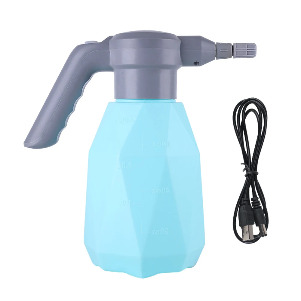 2L Garden Sprayer Bottle USB Rechargeable Household Sprayer 360 Adjustable Nozzle Leakproof for Agricultural Irrigation