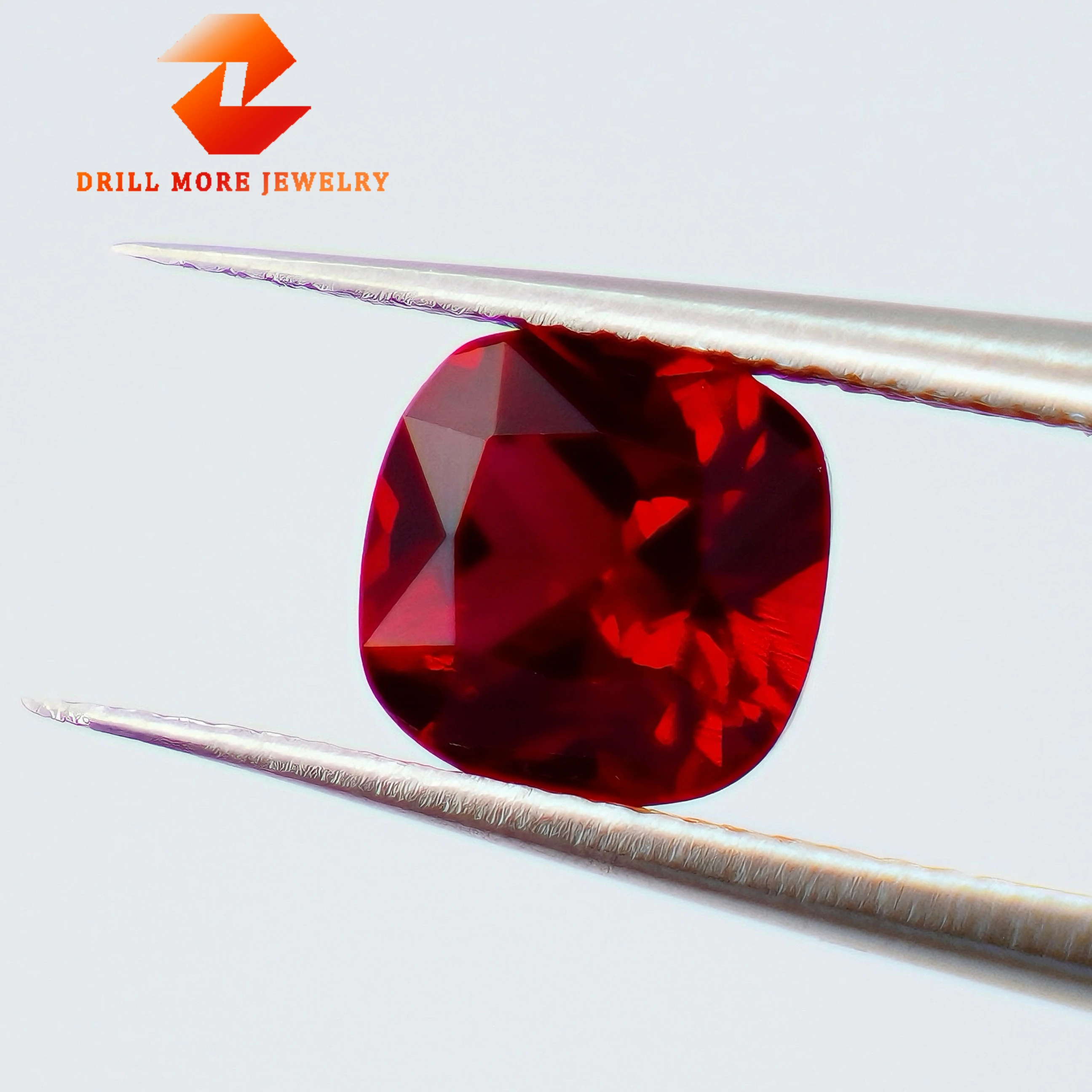 Top Pigeon Blood Lab Grown Ruby AGL Certified Loose Gemstones Cushion Cut With AGL Certificate For Jewelry Making 6