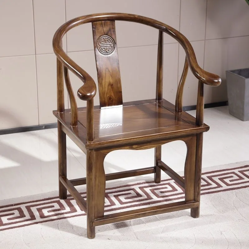 Taishi chair, armchair, solid wood master chair, solid wood tenon and mortise