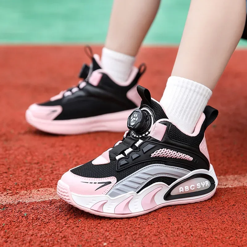 Kids Sneakers for Girls New Arrival Boys\' Tennis Children Shoes From 4 To 9 Years  Mesh Fashion Sports Shoes 901