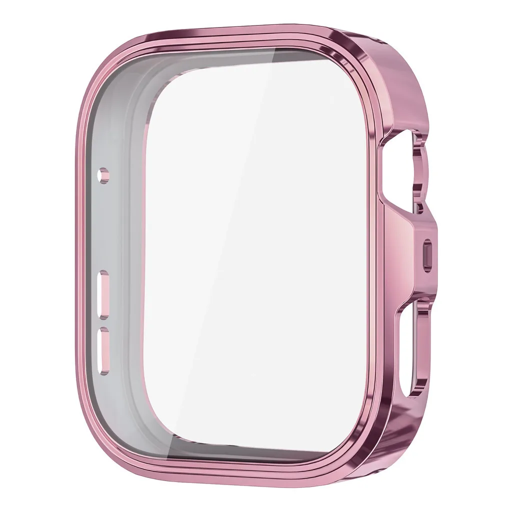 Pour Huawei Watch Fit 4 / Fit4 Pro boîtier en TPU plaqué Transparent couverture souple complète