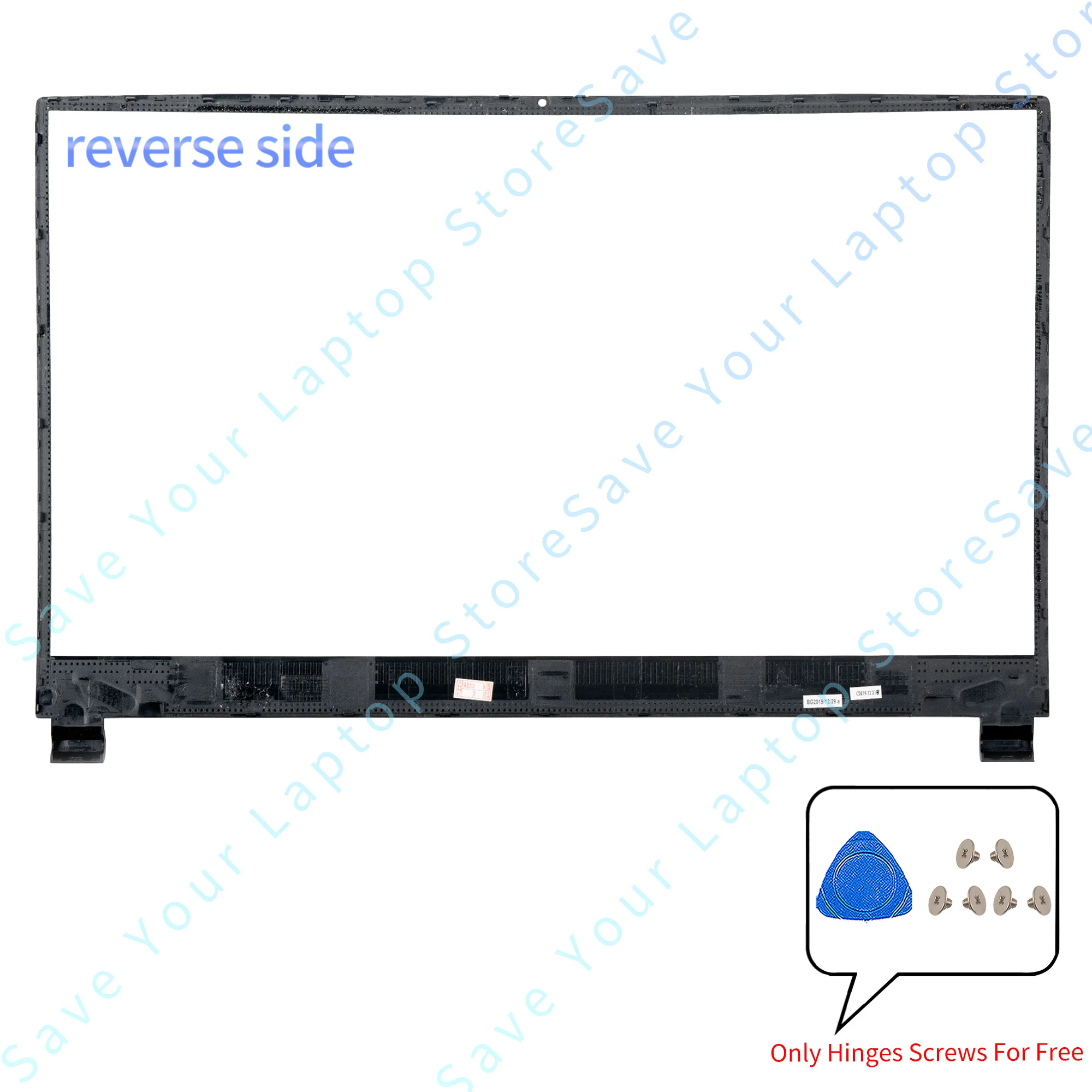 Imagem -03 - Tampa Traseira do Lcd para o Portátil Moldura Dianteira Palmrest Parte Inferior Peças do Portátil Substitua Preto 17in Msi Ge75 Raider 8sg 8re 9sc 9sd 9se Ms17e2 Novo